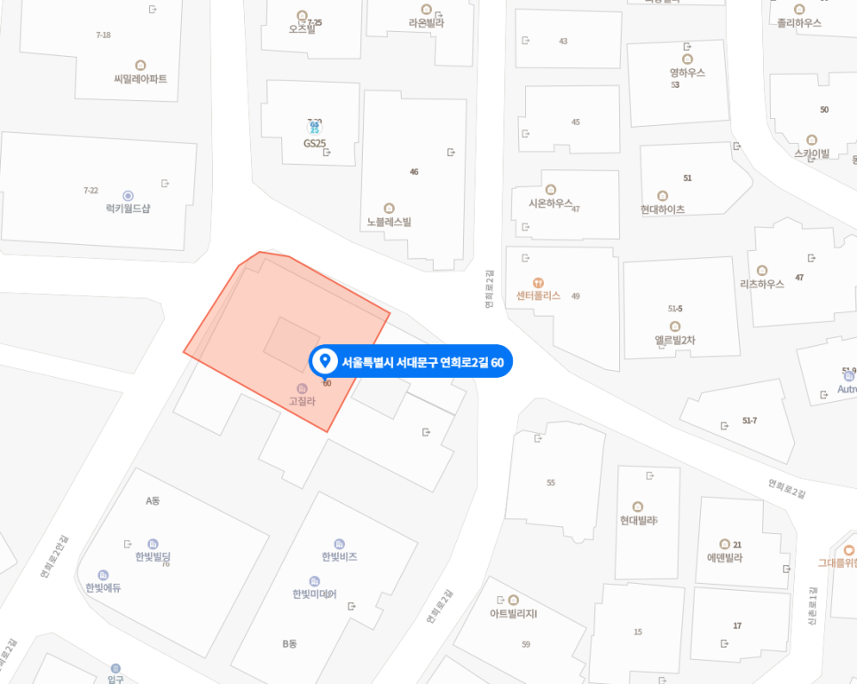 서울시 창천동 홍대입구역 근처 저렴한 월주차장 있어요~