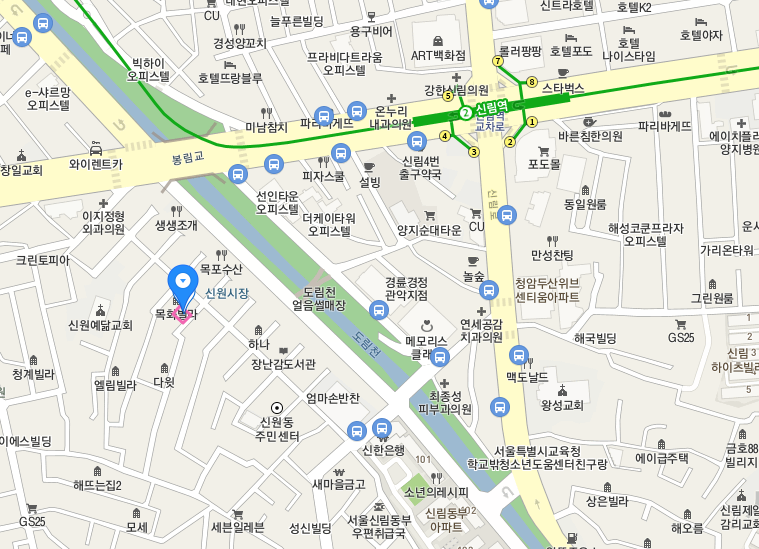 서울시 관악구 신림동 낮동안만 가능한 월주차 주차장있어요~