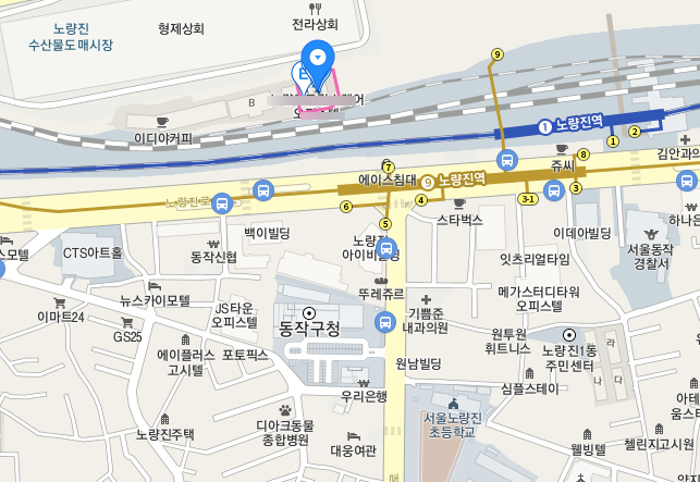 동작구 노량진동 동작구청 근처 저렴한 월주차 소개합니다~