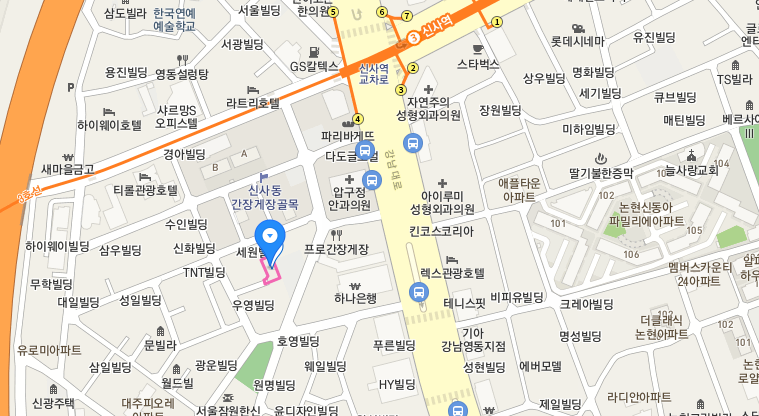 서울시 서초구 잠원동 평일 낮시간 가능한 월주차 주차장 소개합니다~