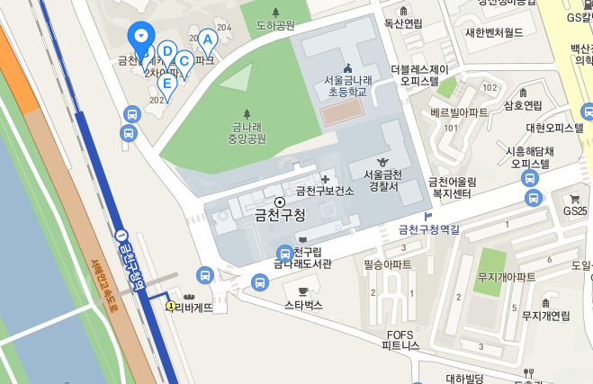 서울시 금천구 독산동 금천구청 인근 월주차장 소개해요~