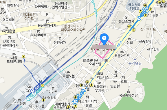 서울시 용산구 한강로동 월주차 주차장 소개합니다~