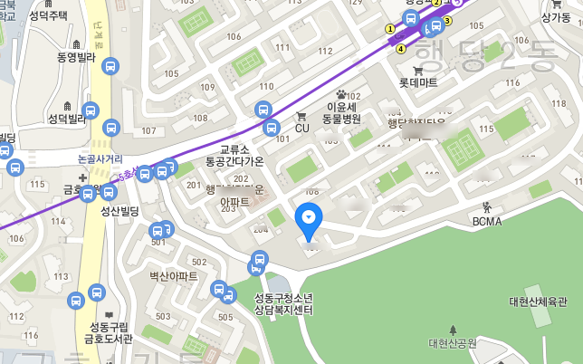 서울시 성동구 행당동 월주차 주차장 있어요~