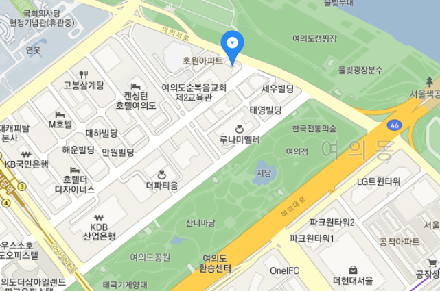서울시 영등포구 여의도동 여의도공원 근처 월주차장 소개해요~