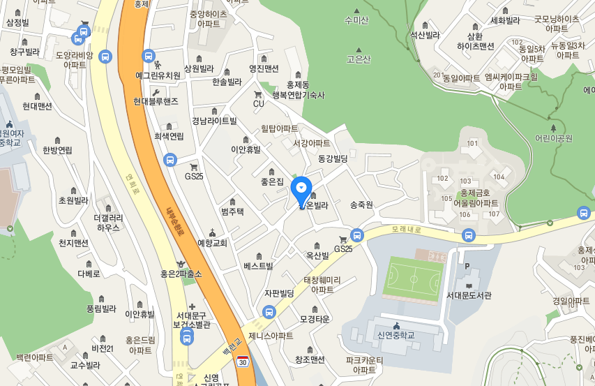 서울시 서대문구 홍제동 서대문도서관 인근 월주차장 (월 100,000원)