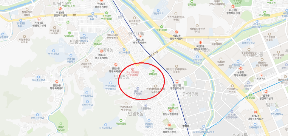 경기도 우리동네 주차장 안양시 만안구 안양동 현충사거리 근처 월주차(월 90,000원)