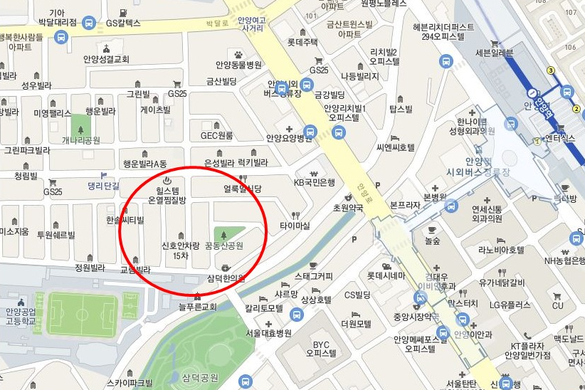 경기도 안양시 안양동 우리동네 주차장 월주차 (월 100,000원)