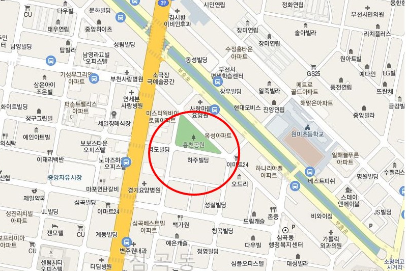 경기도 부천시 심곡동 우리동네 주차장 월주차 (월 60,000원)