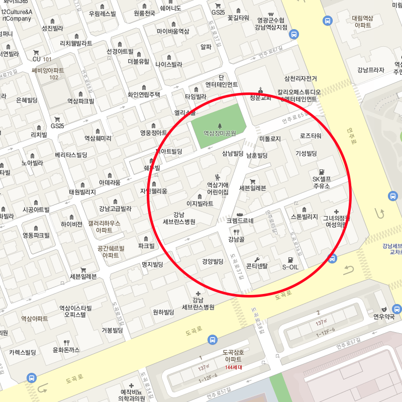 서울 강남구 역삼동 우리동네 주차장 월주차 (월 200,000원)
