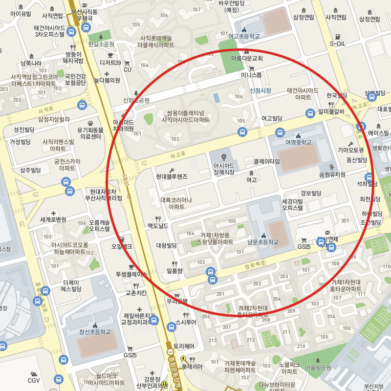 부산 연제구 교대역월주차 안내