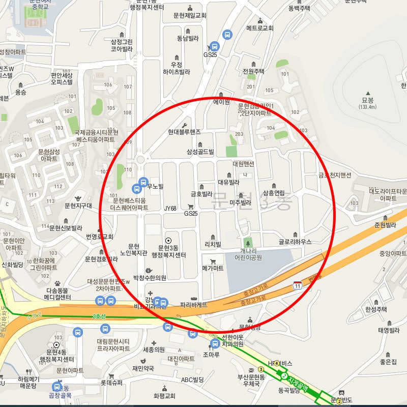 부산 남구 문현동 월주차 안내(문현역,지게골역 도보 3분 거리)