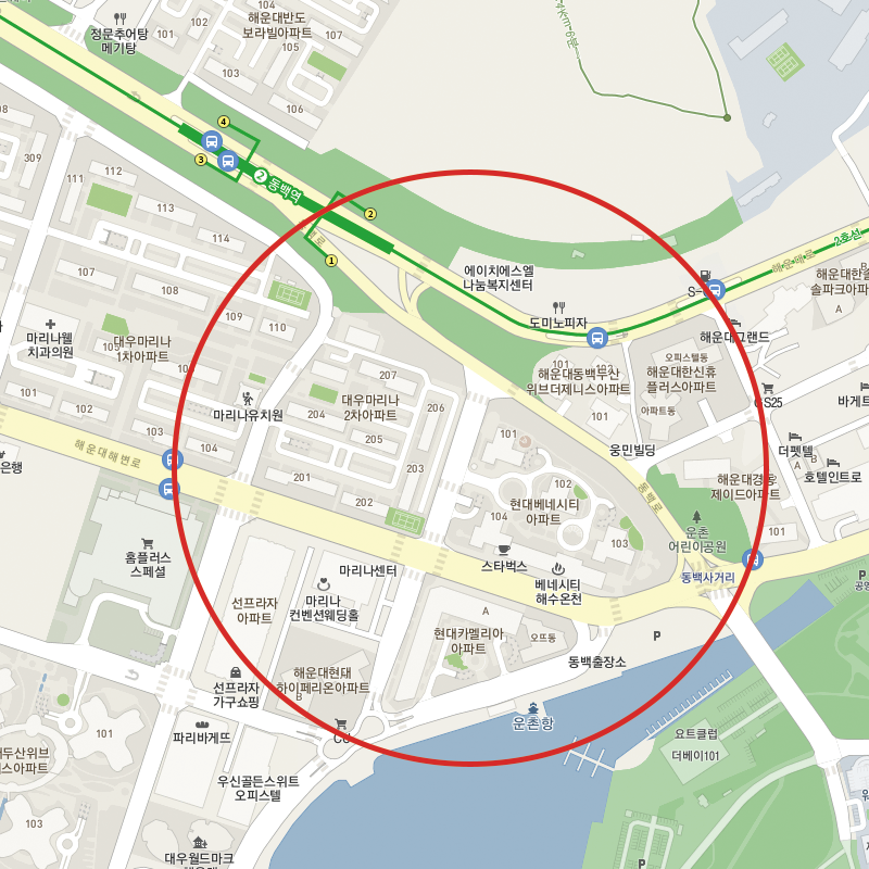 부산 해운대주차장 월주차 안내