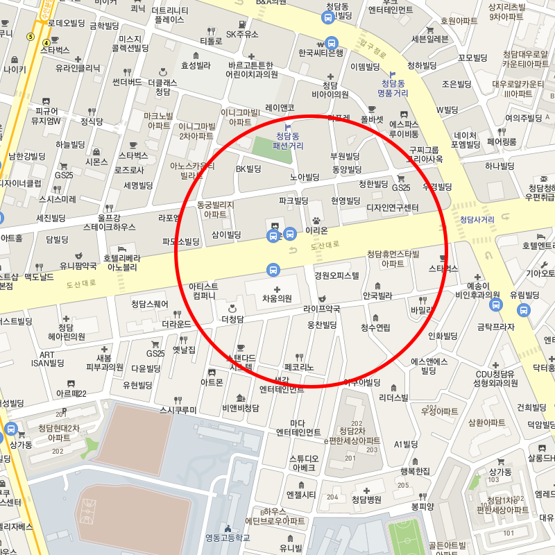 서울 강남구 청담동월주차 안내