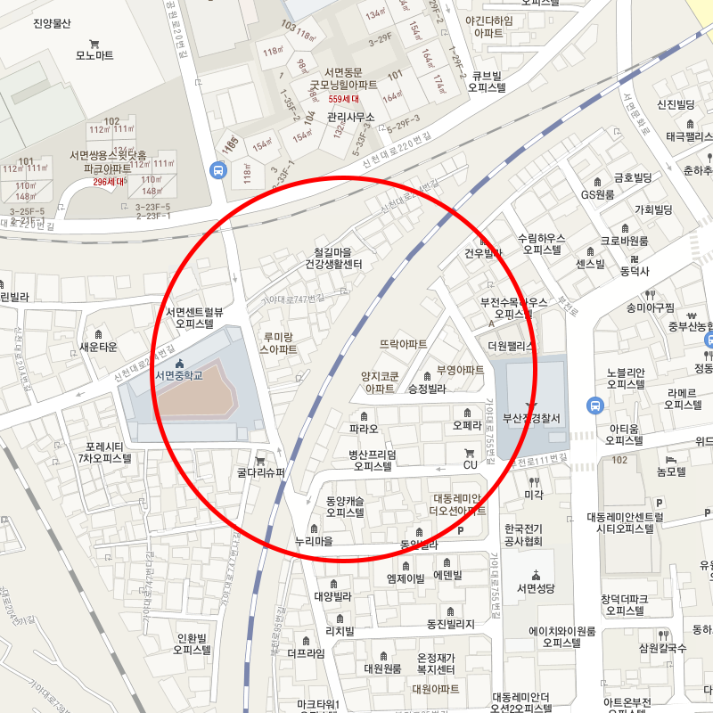 부산 영도구 신선동 월주차 안내