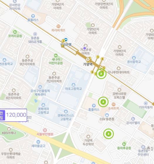 (성수역/신림역/ 증미역/봉천역/용산역/송내역/노원역/가양역 ) 월주차 안내!