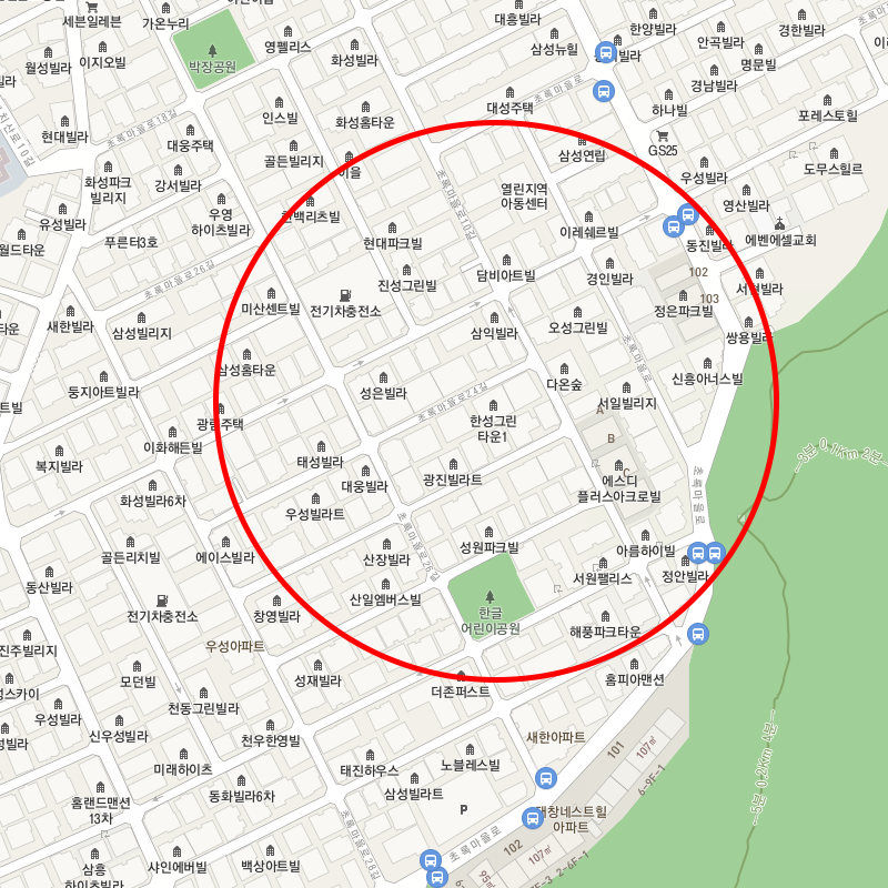 서울 은평구 갈현동 월주차 안내