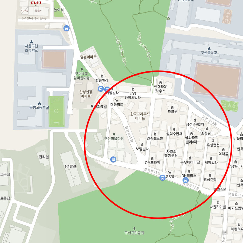서울 은평구 구산동 근처 월주차 안내