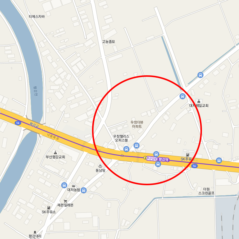 부산 강서구 대저1동(평강역) 월주차 안내