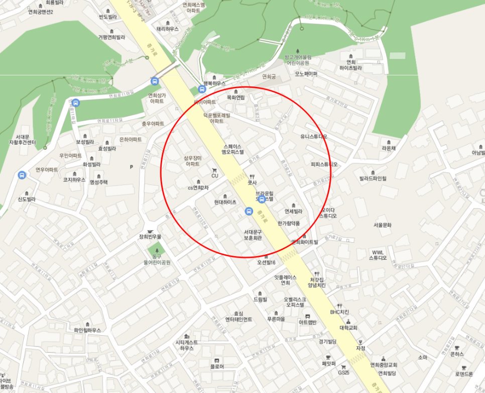 연희동 월주차_주변 대비 가장 저렴한 주차장(14만원)