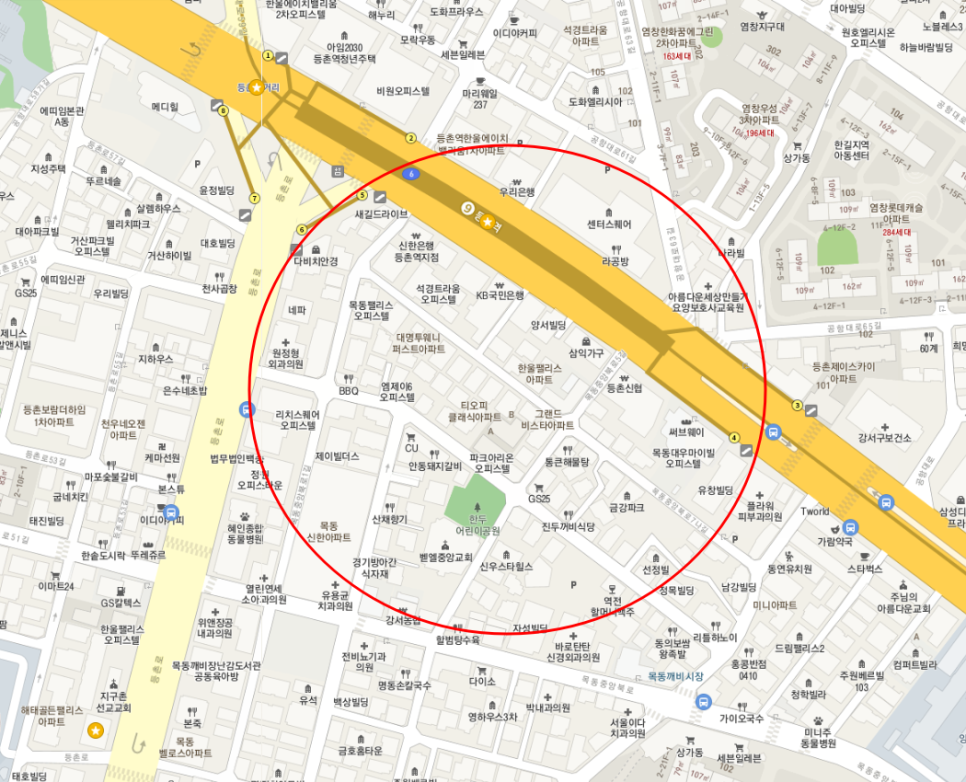 등촌역 월주차┃4번출구 도보 1분 거리 (월 110,000원)