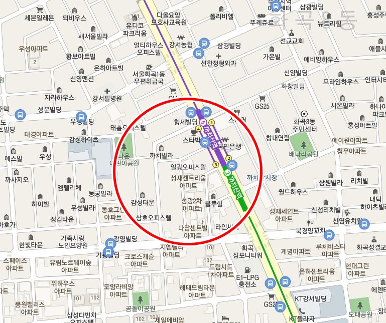양천구 ㅣ까치산역 부근 월주차
