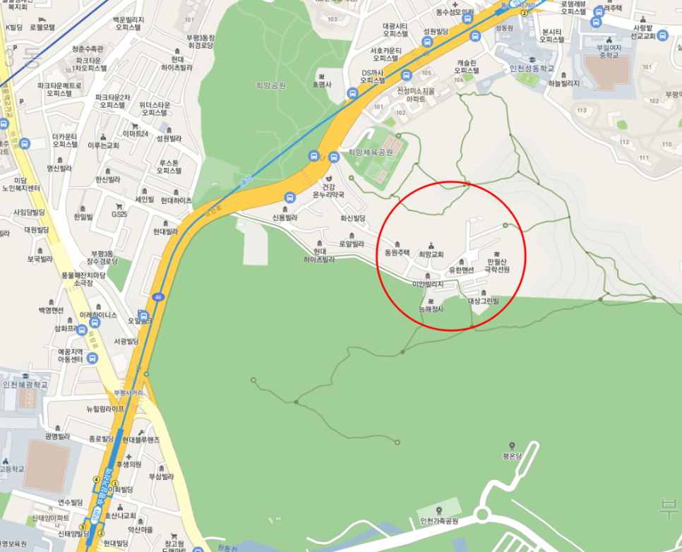 선릉역 월주차-1번출구 도보 8분 거리