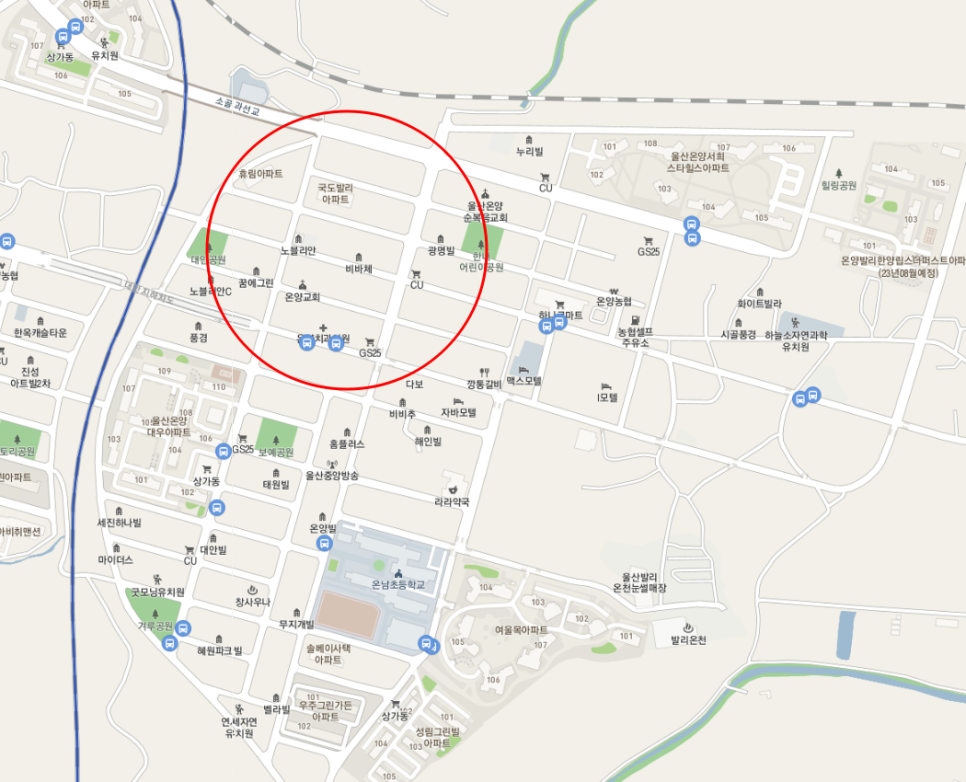 울산 월주차_온양읍 대안리 근처
