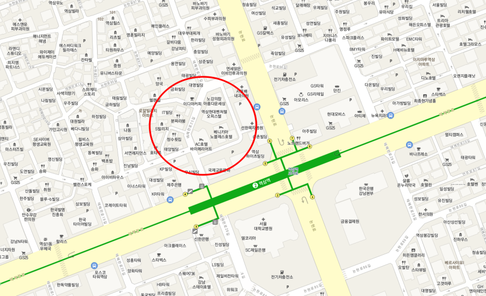 서울 강남구 역삼동 역삼역 근처 월주차