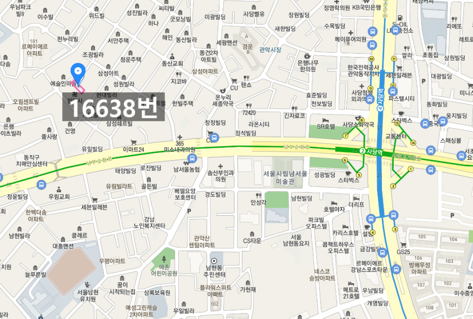 사당역월주차/내가 찾던 주차장이 주만사에 있었다/월주차 대표 이미지