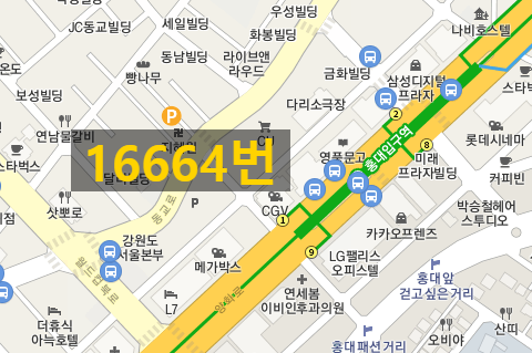 홍대 월정기 주차장, 월주차는 주만사에게 맡겨요! /홍대월주차