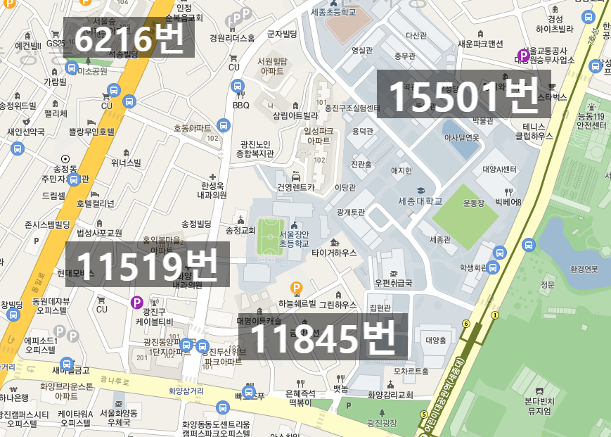 광진구 군자동 월주차 필요하신 분? 주만사 주차장 이용하기