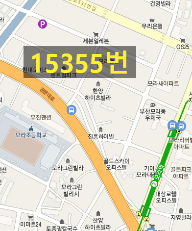 사상구 삼락동/모라동/덕포동/엄궁동 월주차 판매중! 주만사 주차장