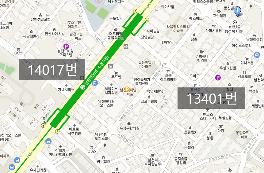 부산 남천역/배산역(망미동)/민락동/수영역 근처 월주차/주만사