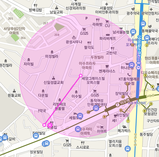 이수역 총신대입구역 사당동 ㅣ 정기권, 월주차 ㅣ 주만사