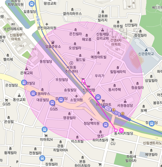 신림동 신림 서원역 신규 주차장 ㅣ 정기권,월주차ㅣ주만사