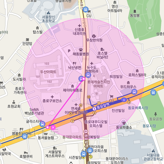 동묘앞역 창신동 동대문역 신규 주차장 ㅣ 정기권, 월주차 ㅣ 주만사 대표 이미지
