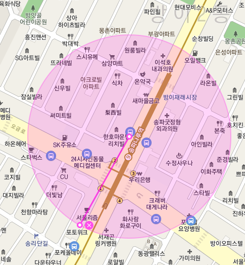 송파구 방이동 송파나루역 신규 주차장 ㅣ정기권, 월주차 ㅣ주만사 공유주차