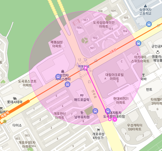 강남구 도곡동 매봉역 도곡역 도곡근린공원 신규 주차장 ㅣ정기권, 월주차 ㅣ주만사 공유주차 대표 이미지