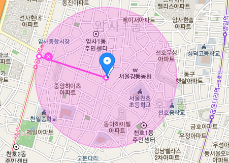 강동구,암사동,천호근린공원 월주차| 정기권, 월주차 | 주만사에서 특가로 이용하세요! 대표 이미지