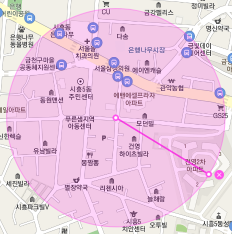 금천구 시흥동 월주차ㅣ주만사 독점 주차장 안내(월 80,000원)