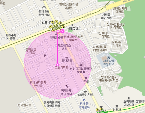 방배동 내방역 인근 [월주차/정기권][선착순 1자리] 주만사에서 특가로 해결!