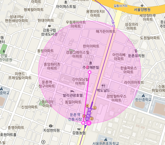 (월주차)강동구 둔촌동 둔촌동역 인근 1자리 선착순 주만사에서 특가로 해결!