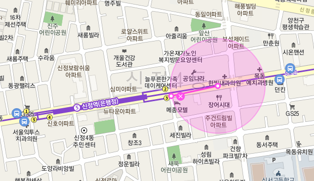 도보 1분 거리 역세권 주차장[양천구 신정동 신정역] 주만사 특가로 이용!