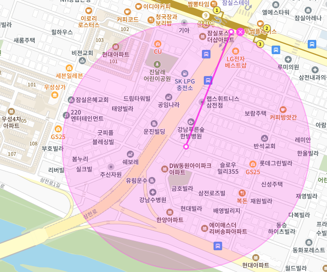 (선착순 1자리)송파구 잠실동 삼전역 [특가 월주차] 여기서 확인할 수 있어요!