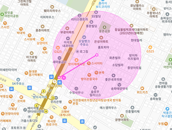 ●송파구 방이동 송파나루역●정기권 월주차ㅣ송파나루역 인근 주차장 특가로 이용하세요!