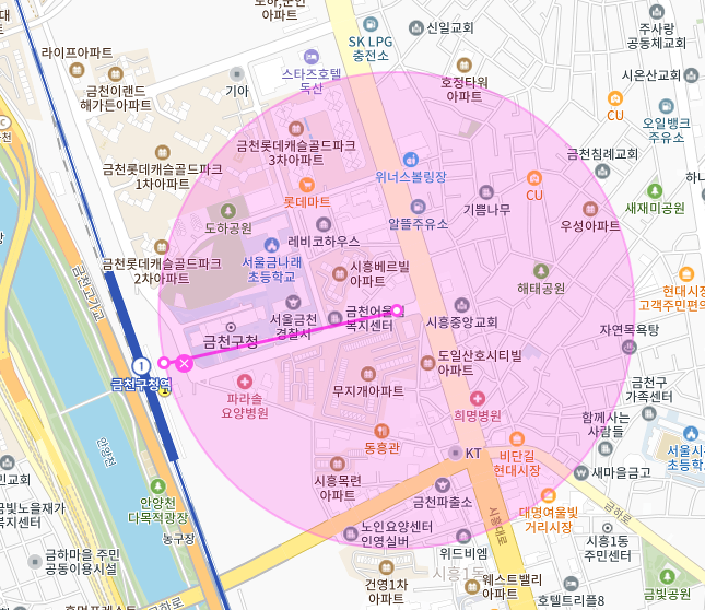 금천구 시흥동 금천구청역 {금천구 10만원 주차장} 선착순 1자리!ㅣ주만사에서 단독으로 이용하세요!