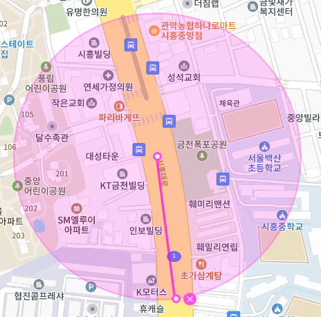 단일주차,지정석ㅣ금천구 시흥동 1자리 선착순 월 100,000원!