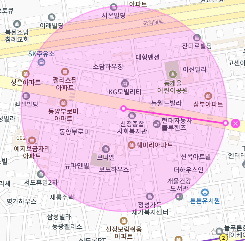 양천구 신정동 신정역 월주차, 월 110,000원 단일로 이용 가능!
