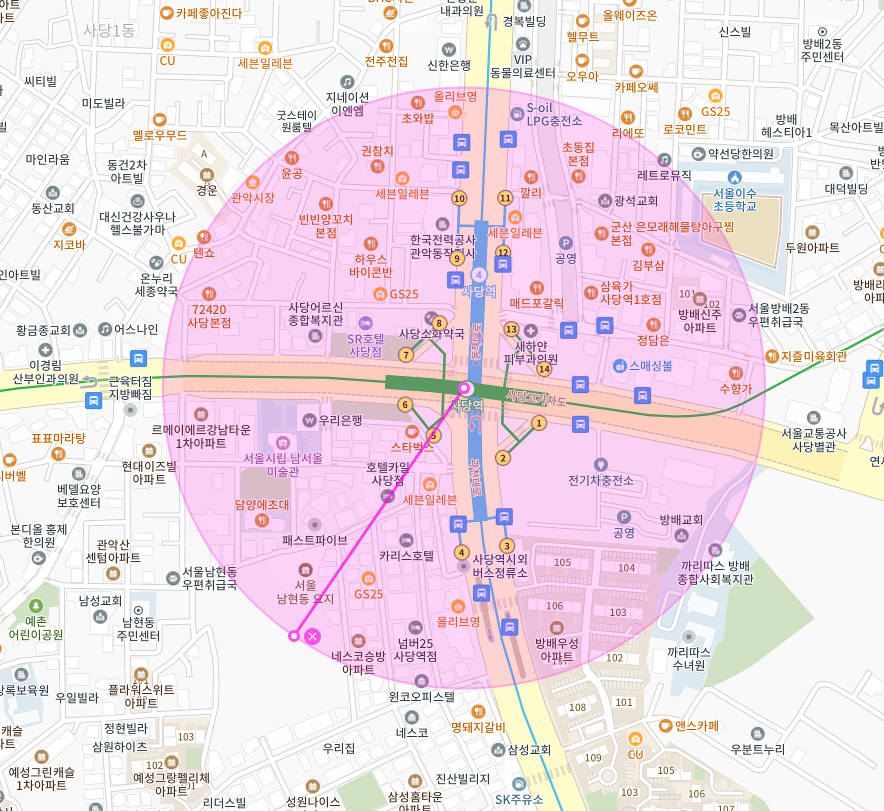 관악구 남현동 월주차, 사당역에서 이렇게 가까운 월주차장이?