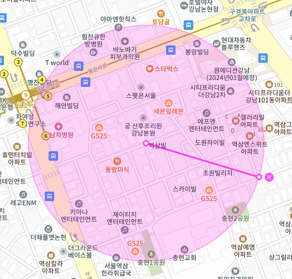 강남구 역삼동 월주차ㅣ강남에서 1시간 300원으로 주차?